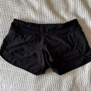 Lululemon Athletica Black Athletic Shorts